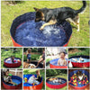 Foldable Dog Swimming Pool,Portable Pet Pool And Bath Tub