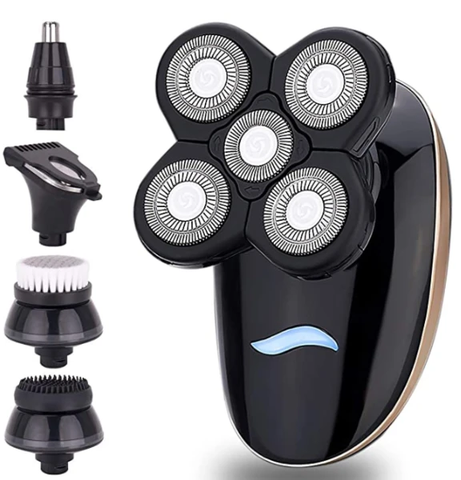 FactCare™ 5 in 1 Rechargeable Cordless Bald Head Clipper Shaver