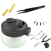 Pro Airbrush Kit With Air Tank Compressor