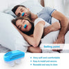 ELECTRONIC ANTI SNORING SILICONE DEVICE - SNORE GUARD SLEEP APNEA AID