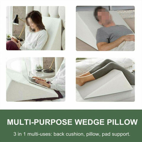 Orthopedic Bed Wedge Pillow - ConfyPillow ®