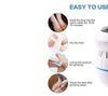 USB CHARGING MULTIFUNCTIONAL ELECTRIC FOOT GRINDER MACHINE EXFOLIATING DEAD SKIN CALLUS REMOVER FOOT CARE PEDICURE DEVICE