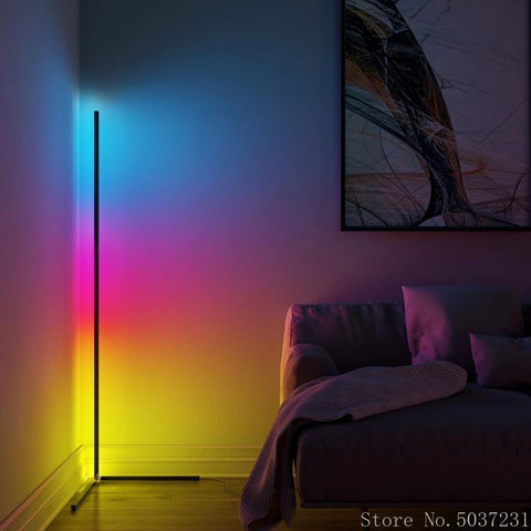 Minimal LED Corner Lamp