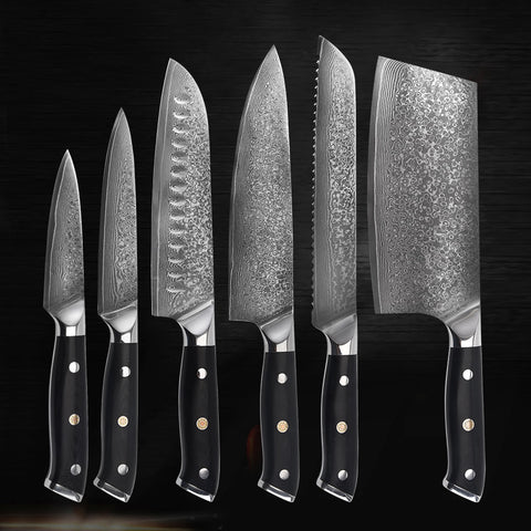 Damascus steel knife  high quality japanese Knife High Carbon Stainless