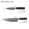 Damascus steel knife  high quality japanese Knife High Carbon Stainless